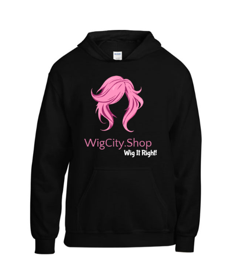 Fleece Lined Hooded Pull Over Sweat Jacket with Logo